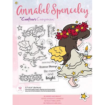 Crafter's Companion Annabel Spenceley Clear Stamps - Be Merry And Bright